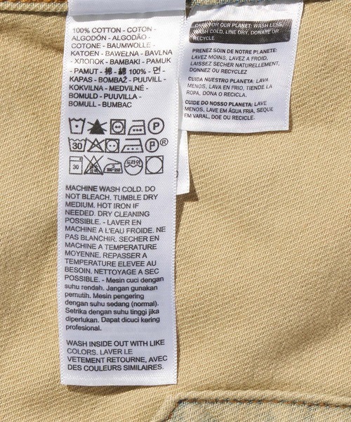 Levi's(リーバイス)の「Levi's/リーバイス ルーズ クロップド トラッカージャケット(デニムジャケット・レディース・ベージュ・M/XS/S)」の10枚目の写真