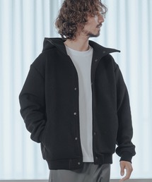 Magine | mj11744-Sliver Knit Snap Hooded Parka パーカー(MGN-263-018)(その他アウター)