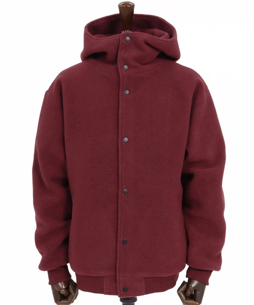 Magine(マージン)の「mj11744-Sliver Knit Snap Hooded Parka パーカー(MGN-263-018)(その他アウター・メンズ・ブラック/ブラウン/ワイン・44/46/48)」の22枚目の写真