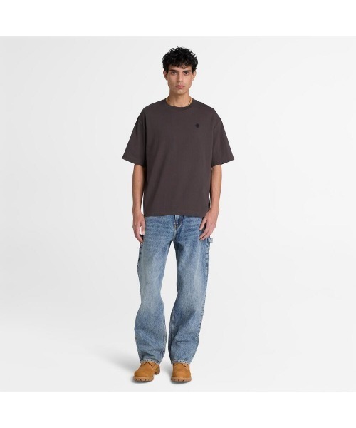 Timberland(ティンバーランド)の「半袖 リラックス Tシャツ メンズ(Tシャツ/カットソー・メンズ・ブラック・LARGE/X-LARGE/XX-LARGE)」の2枚目の写真