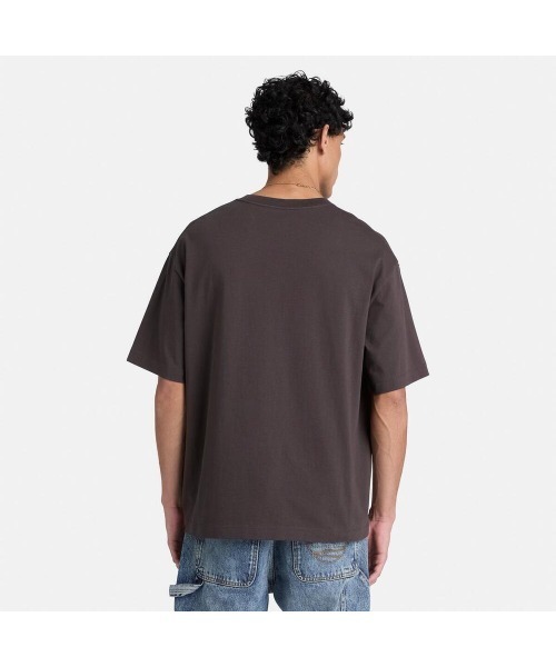 Timberland(ティンバーランド)の「半袖 リラックス Tシャツ メンズ(Tシャツ/カットソー・メンズ・ブラック・LARGE/X-LARGE/XX-LARGE)」の4枚目の写真