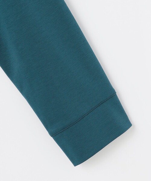 J.PRESS Ladies(J.プレス レディス)の「ドライポンチ ヘンリーネック カットソー(Tシャツ/カットソー・レディース・ピーコックグリーン系/ライトグレー系・SMALL)」の15枚目の写真