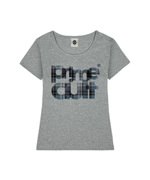 PRESSURE レディース Uネック スリムフィット 半袖Tシャツ 6 COLORS