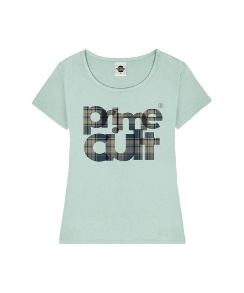 PRIMATE(プライメイト)の「PRESSURE レディース Uネック スリムフィット 半袖Tシャツ 6 COLORS(Tシャツ/カットソー・レディース・ミックスグレー/ホワイト/ネイビー/ブラック/ミント/ピンク・SMALL/MEDIUM)」の4枚目の写真