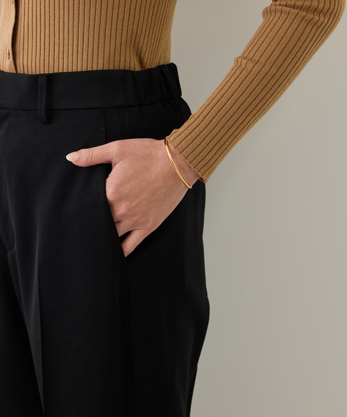 ROPE'（ロペ）の「キュプラサテンレイヤードラップスカート付きパンツ/イージーケア（その他パンツ・レディース・ブラウン/ブラック・38/36）」の20枚目の写真