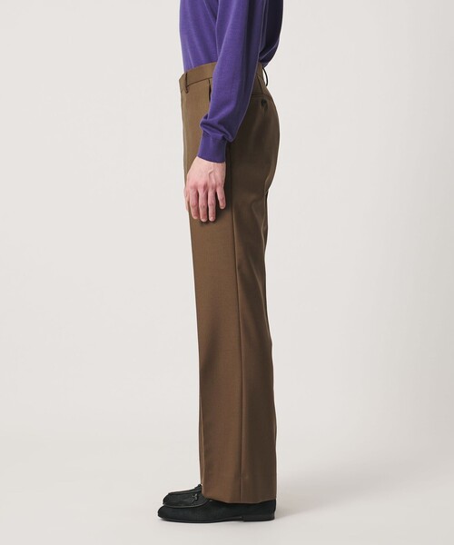 UNITED ARROWS(ユナイテッドアローズ)の「ギャバジン フレア ノープリーツ スラックス ヨコストレッチ(スラックス・メンズ・モカ・44/50/48/46)」の5枚目の写真