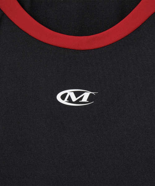 MIHAK（ミハク）の「カラー ブロック パワーフィット プロ スリーブレス (ブラック)（Tシャツ/カットソー・メンズ・その他・1/2/3）」の6枚目の写真