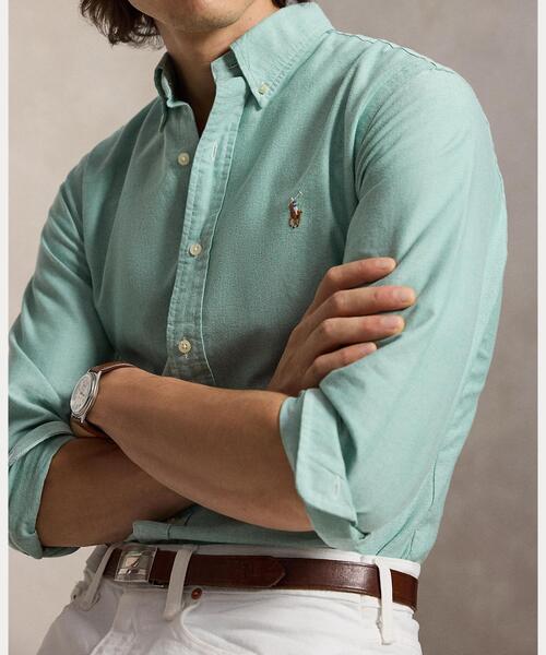 POLO RALPH LAUREN(ポロ ラルフ ローレン)の「クラシック フィット オックスフォード シャツ(シャツ/ブラウス・メンズ・グリーン・XS/XL/S/M/L)」の5枚目の写真