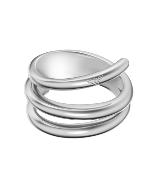 EMPORIO ARMANI（エンポリオアルマーニ）の「エンポリオ・アルマーニ アクセサリー レディース 指輪 シルバー EGS3396040（リング・レディース・シルバー・US5.5）」の5枚目の写真