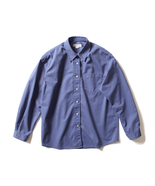THOMASMORE(トーマスモア)の「フェイデッドシャツ - ブルーベルベット(シャツ/ブラウス・レディース・その他・X-SMALL/SMALL/MEDIUM/LARGE/X-LARGE)」の1枚目の写真