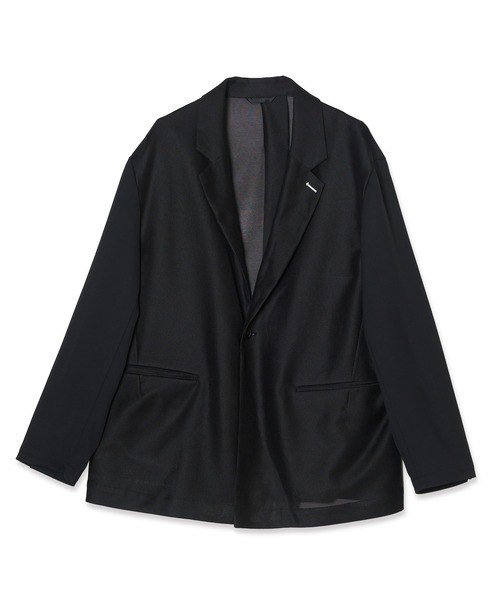 DISCOVERED（ディスカバード）の「TAILORED MESH JACKET（テーラードジャケット・メンズ・ネイビー系/ブラック・1/3）」の7枚目の写真