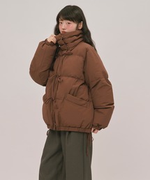 loin nuit（ロワンニュイ）の「ribbon padding blouson / リボンパディングブルゾン（ブルゾン）」