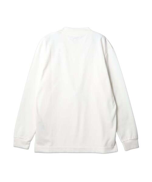 TRANSITION（トランジション）の「【TRANSITION】スーピマコットンポンチクルーネックロングスリーブTEE（Tシャツ/カットソー・メンズ・ホワイト系1/ブラック・3/4/2）」の3枚目の写真