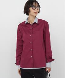◆【ウォッシャブル / 4カラー展開 / Good Price】ポプリンシャツ