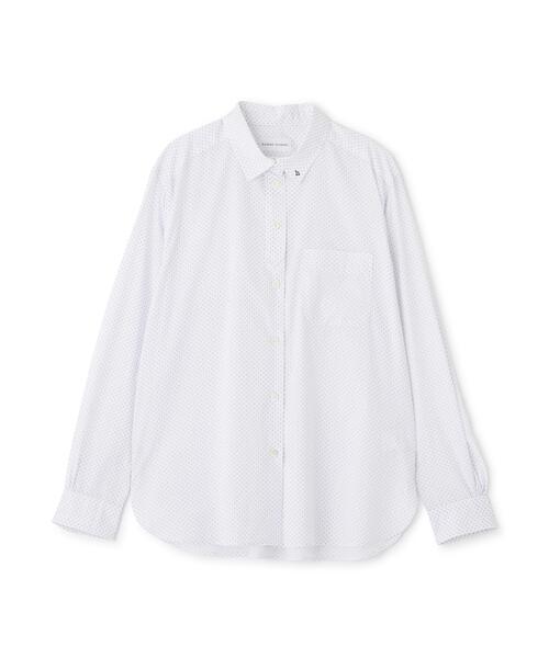 human woman(ヒューマンウーマン)の「◆【ウォッシャブル / 4カラー展開 / Good Price】ポプリンシャツ(シャツ/ブラウス・レディース・ボルドー/ホワイト系その他3/チャコールグレー/その他・MEDIUM)」の16枚目の写真