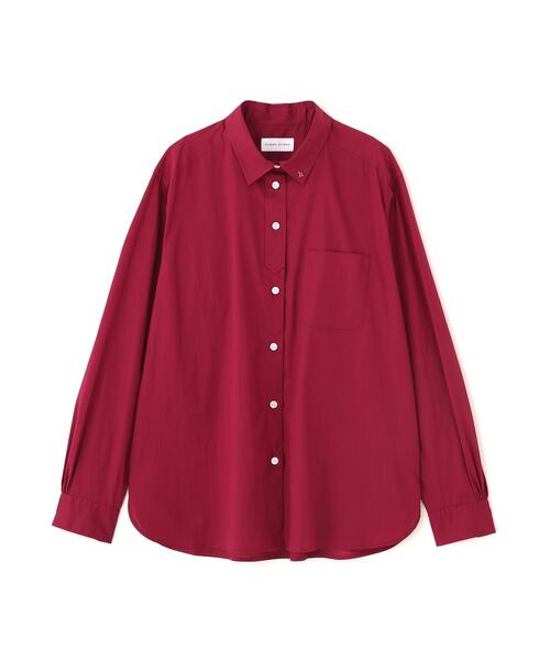 human woman(ヒューマンウーマン)の「◆【ウォッシャブル / 4カラー展開 / Good Price】ポプリンシャツ(シャツ/ブラウス・レディース・ボルドー/ホワイト系その他3/チャコールグレー/その他・MEDIUM)」の21枚目の写真