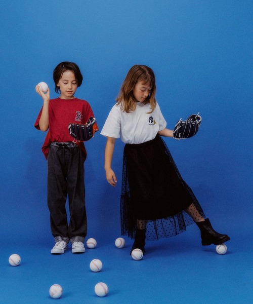 GLOBAL WORK(グローバルワーク)の「LOONEY TUNES×MLB 半袖TEE/1051892(Tシャツ/カットソー・キッズ・チャコールグレー/レッド/ブラウン/その他2/その他3/その他1・140cm/150cm/160cm/130cm)」の15枚目の写真