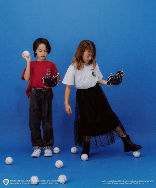 GLOBAL WORK(グローバルワーク)の「LOONEY TUNES×MLB 半袖TEE/1051892(Tシャツ/カットソー・キッズ・チャコールグレー/レッド/ブラウン/その他2/その他3/その他1・140cm/150cm/160cm/130cm)」の17枚目の写真