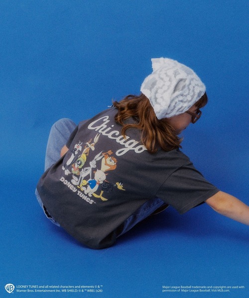 GLOBAL WORK(グローバルワーク)の「LOONEY TUNES×MLB 半袖TEE/1051892(Tシャツ/カットソー・キッズ・チャコールグレー/レッド/ブラウン/その他2/その他3/その他1・140cm/150cm/160cm/130cm)」の13枚目の写真