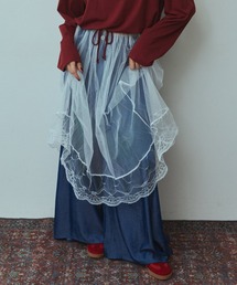 SHEER LAYERED SKIRT