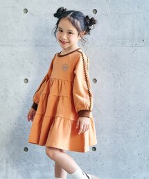 apres les cours（アプレレクール）の「【WEB限定】なみなみラインティアードワンピース（ワンピース）」