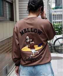 MELLOW（メロー）の「BIG Marvie SWEAT / イラスト刺繍 / ロゴ刺繍　スウェット（スウェット）」