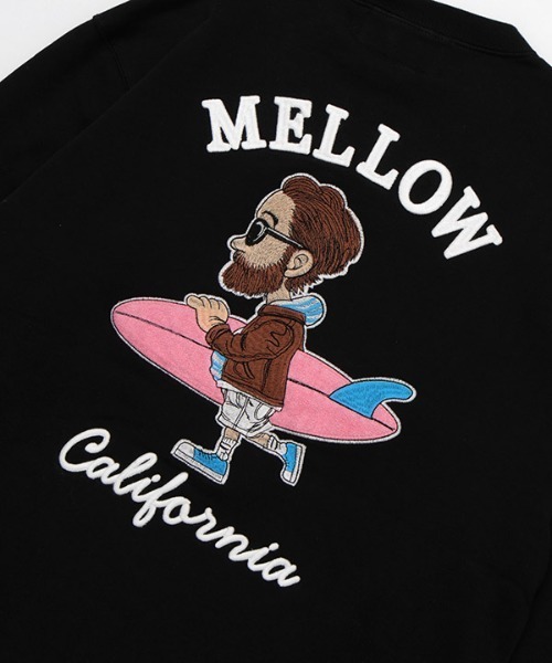 MELLOW（メロー）の「BIG Marvie SWEAT / イラスト刺繍 / ロゴ刺繍　スウェット（スウェット・メンズ・ブラック/グレー/ブラウン・M/L/XL）」の18枚目の写真