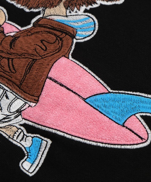 MELLOW（メロー）の「BIG Marvie SWEAT / イラスト刺繍 / ロゴ刺繍　スウェット（スウェット・メンズ・ブラック/グレー/ブラウン・M/L/XL）」の15枚目の写真