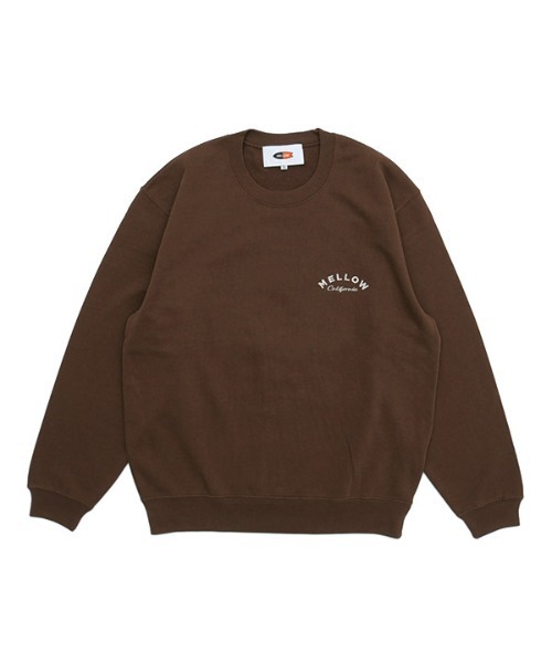 MELLOW（メロー）の「BIG Marvie SWEAT / イラスト刺繍 / ロゴ刺繍　スウェット（スウェット・メンズ・ブラック/グレー/ブラウン・M/L/XL）」の5枚目の写真