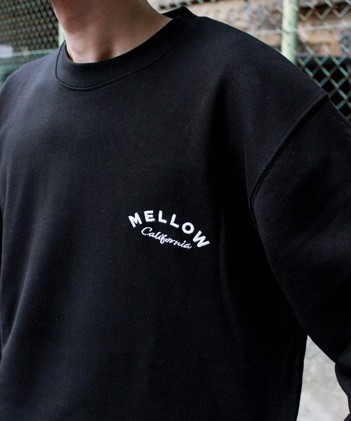 MELLOW（メロー）の「BIG Marvie SWEAT / イラスト刺繍 / ロゴ刺繍　スウェット（スウェット・メンズ・ブラック/グレー/ブラウン・M/L/XL）」の10枚目の写真