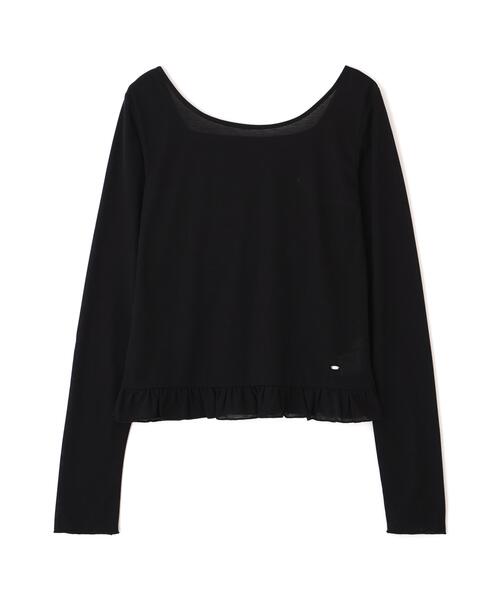 PROPORTION BODY DRESSING(プロポーションボディドレッシング)の「<a>前後2WAYロングスリーブカットソー / 1216260001(Tシャツ/カットソー・レディース・ホワイト/ブラック・FREE)」の8枚目の写真