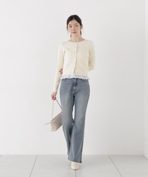PROPORTION BODY DRESSING(プロポーションボディドレッシング)の「<a>前後2WAYロングスリーブカットソー / 1216260001(Tシャツ/カットソー・レディース・ホワイト/ブラック・FREE)」の18枚目の写真