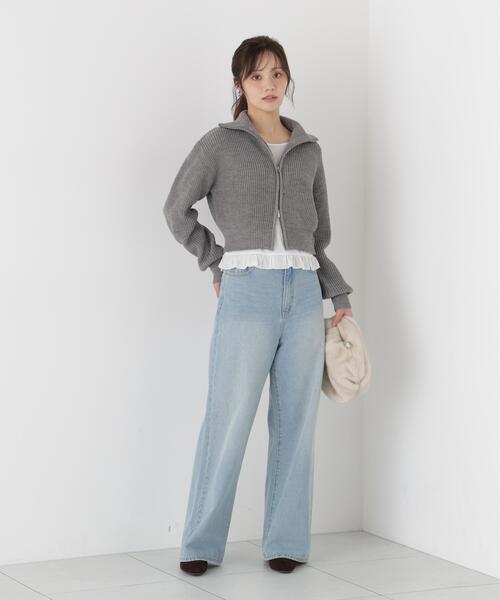 PROPORTION BODY DRESSING(プロポーションボディドレッシング)の「<a>前後2WAYロングスリーブカットソー / 1216260001(Tシャツ/カットソー・レディース・ホワイト/ブラック・FREE)」の19枚目の写真