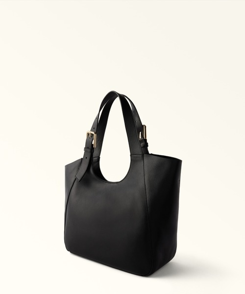 FURLA（フルラ）の「フルラ ドーラ (Furla Dora) トートバッグ（トートバッグ・メンズ・グレー系その他/ブラック/ダークブラウン・ONE SIZE）」の4枚目の写真