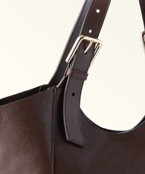FURLA（フルラ）の「フルラ ドーラ (Furla Dora) トートバッグ（トートバッグ・メンズ・グレー系その他/ブラック/ダークブラウン・ONE SIZE）」の11枚目の写真