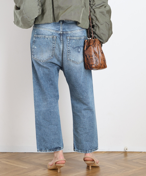 R13(アールサーティーン)の「*【R13/アールサーティーン】TAILORED DROP DENIM(デニムパンツ・レディース・ブルー・26/27/28)」の14枚目の写真