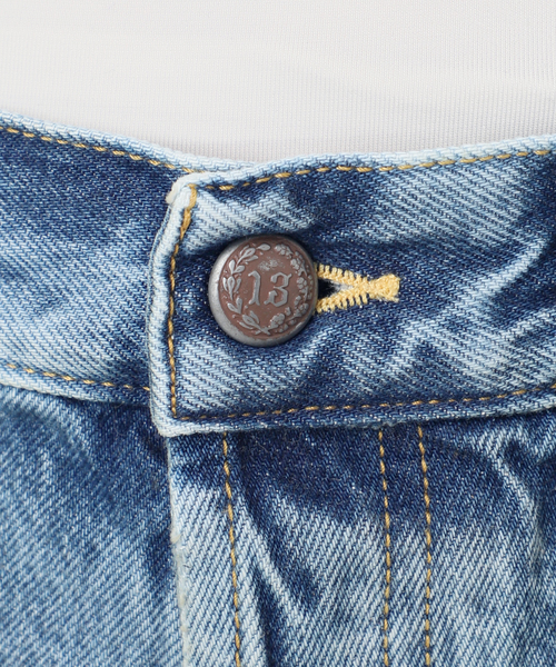 R13(アールサーティーン)の「*【R13/アールサーティーン】TAILORED DROP DENIM(デニムパンツ・レディース・ブルー・26/27/28)」の11枚目の写真