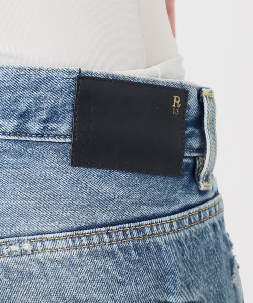 R13(アールサーティーン)の「*【R13/アールサーティーン】TAILORED DROP DENIM(デニムパンツ・レディース・ブルー・26/27/28)」の12枚目の写真