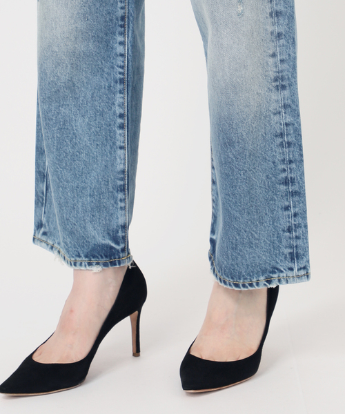R13(アールサーティーン)の「*【R13/アールサーティーン】TAILORED DROP DENIM(デニムパンツ・レディース・ブルー・26/27/28)」の2枚目の写真