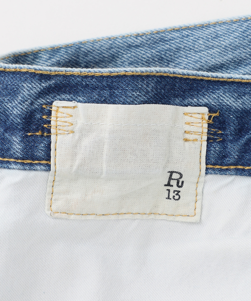 R13(アールサーティーン)の「*【R13/アールサーティーン】TAILORED DROP DENIM(デニムパンツ・レディース・ブルー・26/27/28)」の5枚目の写真
