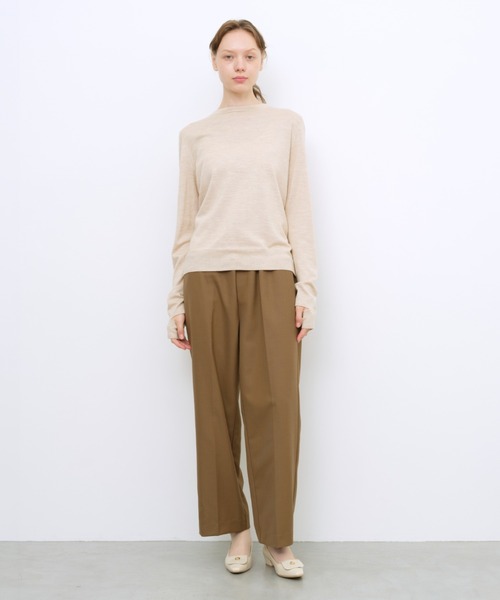 Launa lea（ラウナレア）の「【26秋冬】クラシカルフラップスクエアトゥパンプス(0642,0642A)（パンプス・レディース・ブラック/ブラウン/アイボリー/レッド・25.0cm/22.0cm/24.5cm/23.5cm/23.0cm/22.5cm/24.0cm）」の15枚目の写真