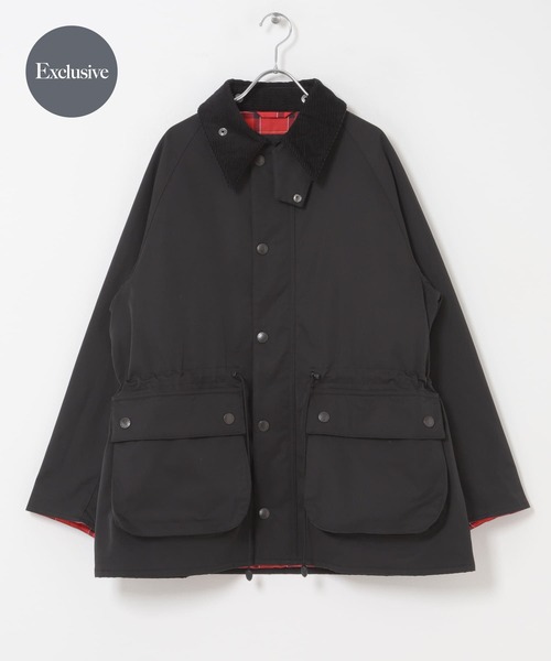 Barbour（バブアー）の「『別注』Barbour×DOORS　OS BEDALE PADDED（その他アウター・レディース・ブラック/ベージュ・38）」の2枚目の写真