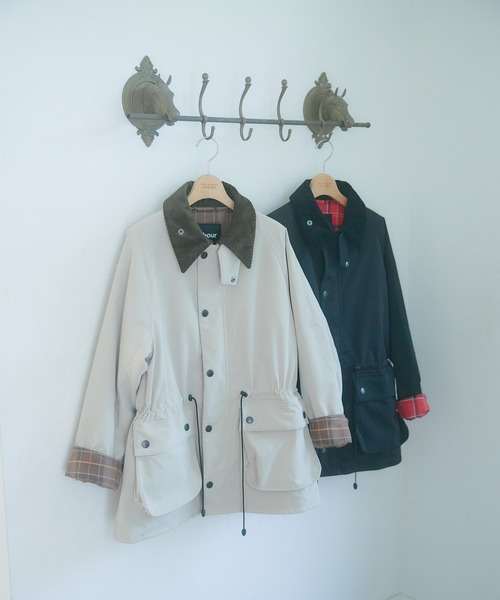 Barbour（バブアー）の「『別注』Barbour×DOORS　OS BEDALE PADDED（その他アウター・レディース・ブラック/ベージュ・38）」の6枚目の写真