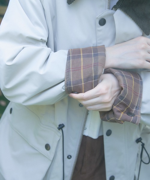 Barbour（バブアー）の「『別注』Barbour×DOORS　OS BEDALE PADDED（その他アウター・レディース・ブラック/ベージュ・38）」の18枚目の写真