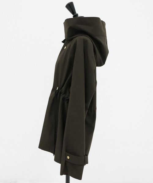 VACHEMENT(ヴァシュモン)の「【VACHEMENT/ヴァシュモン】別注 Recycle Shell Taffeta Short Trench Coat/ショートトレンチコート(トレンチコート・レディース・ベージュ/ブラック/ブラウン・FREE)」の17枚目の写真