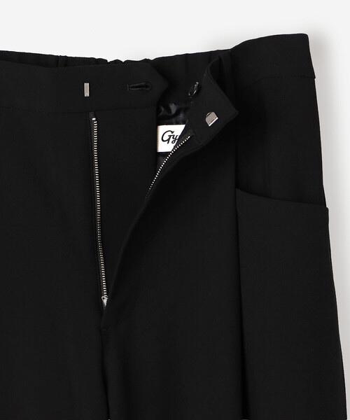 GYMPHLEX（ジムフレックス）の「Gymphlex | タック ワイドイージーパンツ MEN（その他パンツ・メンズ・ブラック/グレー・L/M）」の4枚目の写真