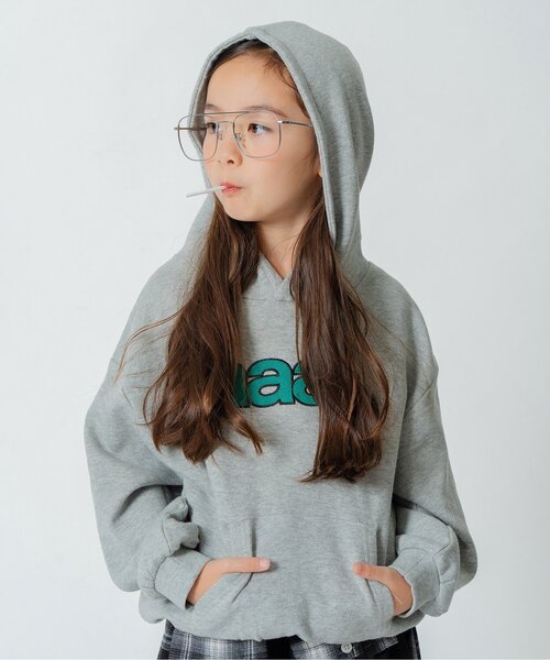 BREEZE（ブリーズ）の「【AAAL PROD】刺繍パーカー（パーカー・キッズ・ピンク/ブラック/イエロー/グレー/ブルー・100/90/160/130/120/110/140/150）」の11枚目の写真