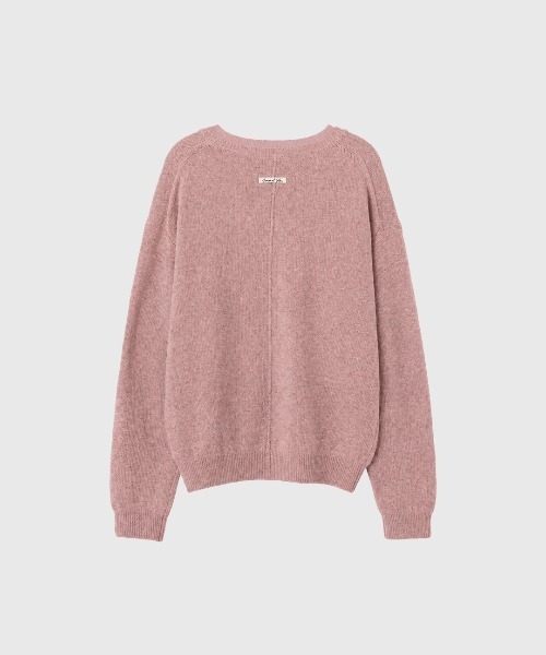 GENERAL IDEA(ジェネラルアイデア)の「【GENERAL IDEA】レイヤードVネックニットプルオーバー / LAYERED V-NECK KNIT PULLOVER(ニット/セーター・レディース・オートミール/ピンク・M/S/L)」の16枚目の写真