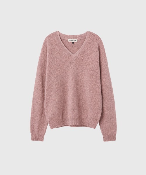 GENERAL IDEA(ジェネラルアイデア)の「【GENERAL IDEA】レイヤードVネックニットプルオーバー / LAYERED V-NECK KNIT PULLOVER(ニット/セーター・レディース・オートミール/ピンク・M/S/L)」の15枚目の写真