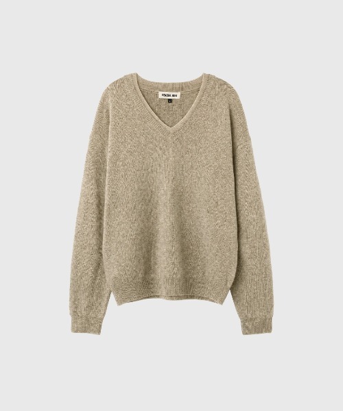 GENERAL IDEA(ジェネラルアイデア)の「【GENERAL IDEA】レイヤードVネックニットプルオーバー / LAYERED V-NECK KNIT PULLOVER(ニット/セーター・レディース・オートミール/ピンク・M/S/L)」の8枚目の写真